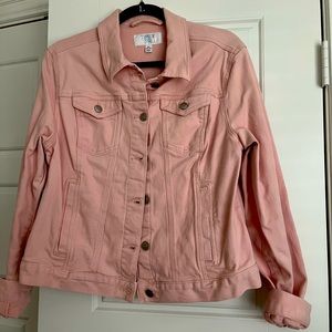 Pink Jean Jacket